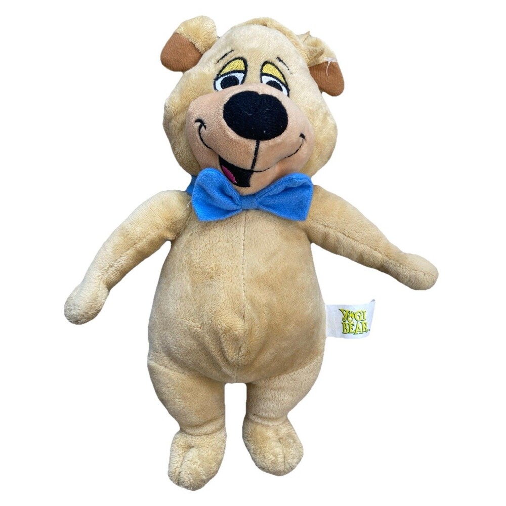 Yogi Bear 8" Boo-Boo Plush Blue Bowtie Hanna Barbera Camp Jellystone Brown
